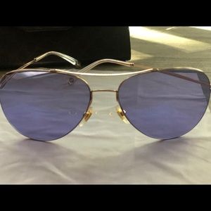 Gucci Flash Lens Aviators $340